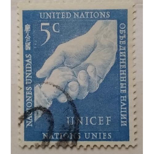 ООН Нью-Йорк 1951 г -  Детский Фонд ООН (UNICEF)