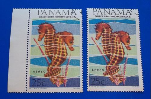  Панама 1965 г - морской конёк