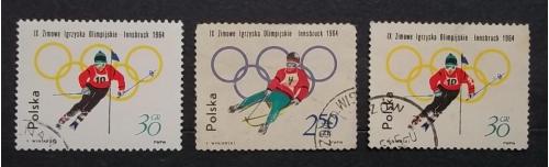 Польша 1964 г - Зимние Олимпийские игры, Инсбрук