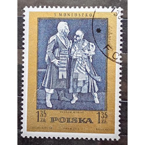Польша 1972 г - 100-летие со дня смерти композитора Станислава Монюшко, гаш