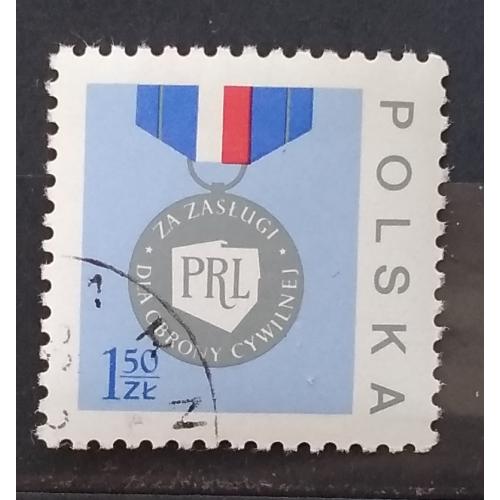 Польша 1977 г - медаль гражданской обороны