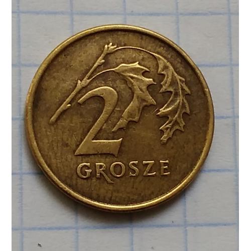 Польша 2 гроша, 1999 г
