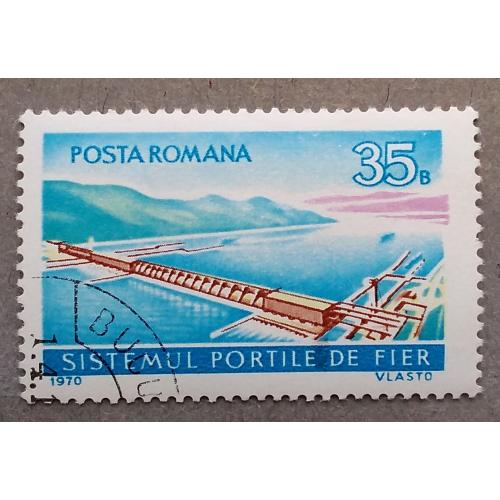 Румыния 1970 г - ГЭС. Железные Ворота. Дунай