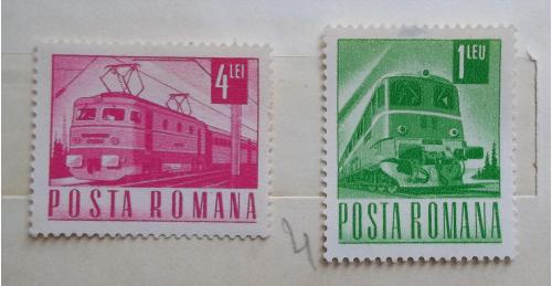 Румыния 1971 г - локомотивы