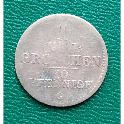 Саксония 1 новый грош, 1841 г