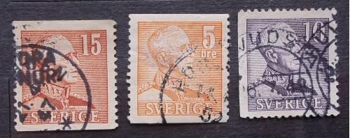 Швеция 1939-1947 гг - король Густав V