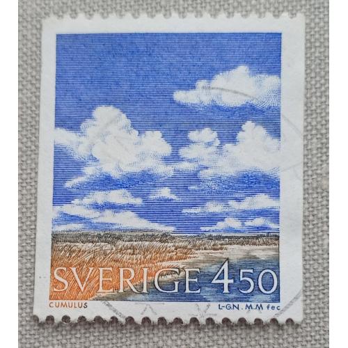 Швеция 1990 г - Облака, гаш