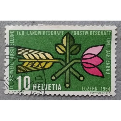Швейцария 1954 г - Сельскохозяйственная выставка, Люцерн 