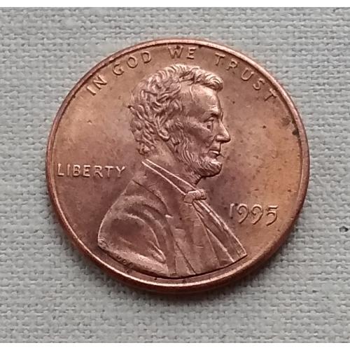 США 1 цент, 1995 г 