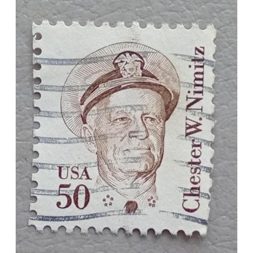 США 1980 г - Честер Уильям Нимиц, гаш