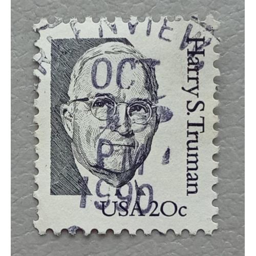 США 1980 г - Гарри Трумэн, гаш