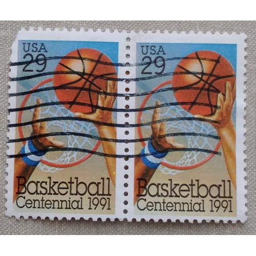 США 1991 г - Баскетбол, гаш