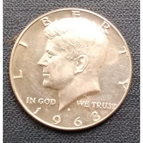США ½ доллара, 1968 г  "D"