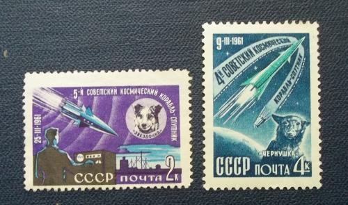 СССР 1961 г - IV и V советские космические спутники