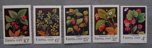 СССР 1982 г - Дикорастущие ягоды, негаш