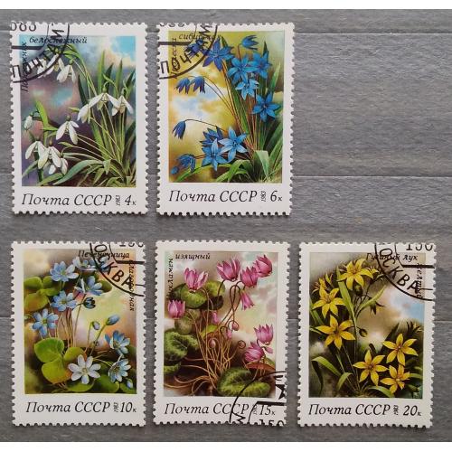 СССР 1983 г - Весенние цветы, ГАШ