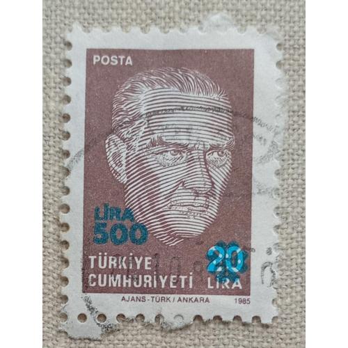 Турция 1989 г -  Мустафа Кемаль Ататюрк, гаш