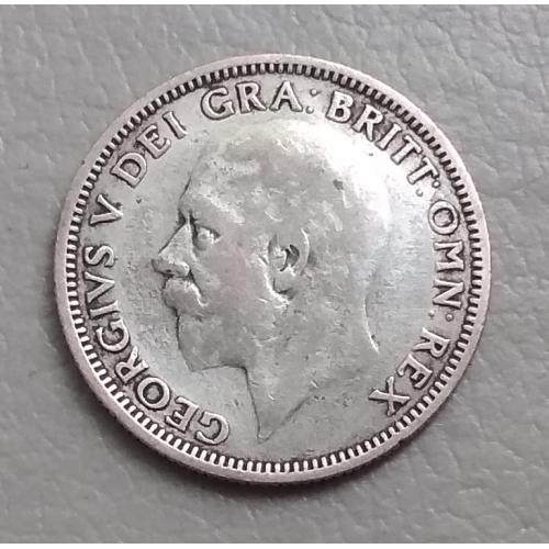 Великобритания 1 шиллинг, 1926 г, серебро