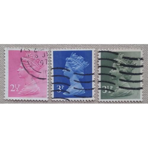 Великобритания 1971 г - Стандартный выпуск – Елизавета II