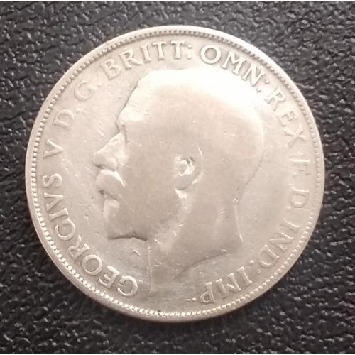 Великобритания 2 шиллинга (флорин), 1924 г, серебро