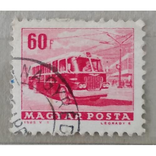 Венгрия 1963 г -  Транспорт. Автобус