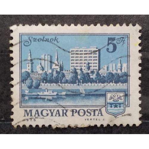 Венгрия 1975 г - Сольнок. Городские пейзажи