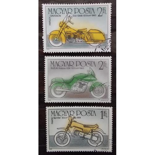 Венгрия 1985 г - 100 лет мотоциклу 