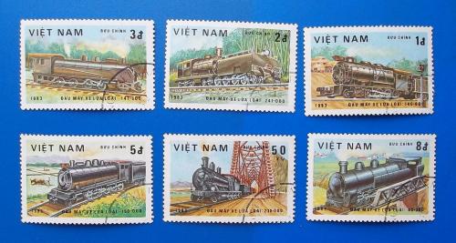 Вьетнам 1983 г - паровозы