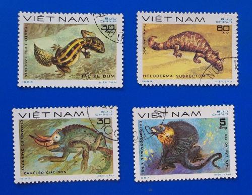 Вьетнам 1983 г - рептилии