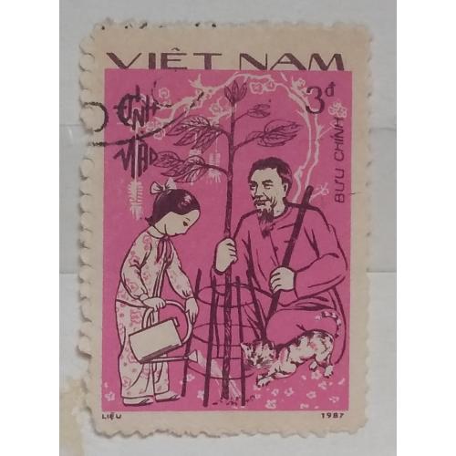 Вьетнам 1987 г -  Новый год