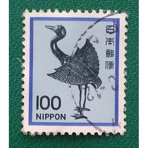 Япония 1981 г - Серебряный журавль (период Хэйан), гаш