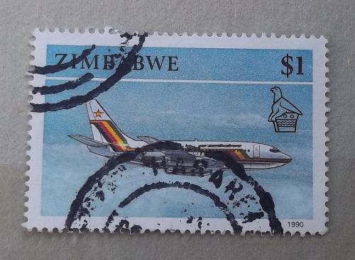 Зимбабве 1990 г - транспорт, 2 шт (см.фото)