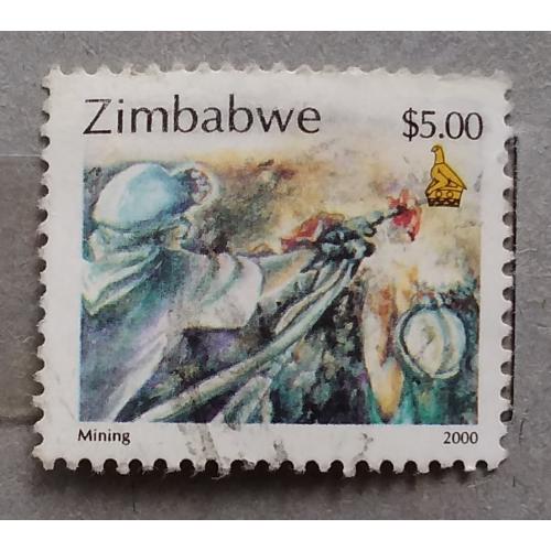 Зимбабве 2000 г - горнодобывающая промышленность