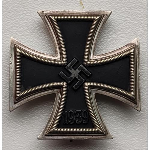 Железный крест 1 класса 1939 с клеймом на булавке