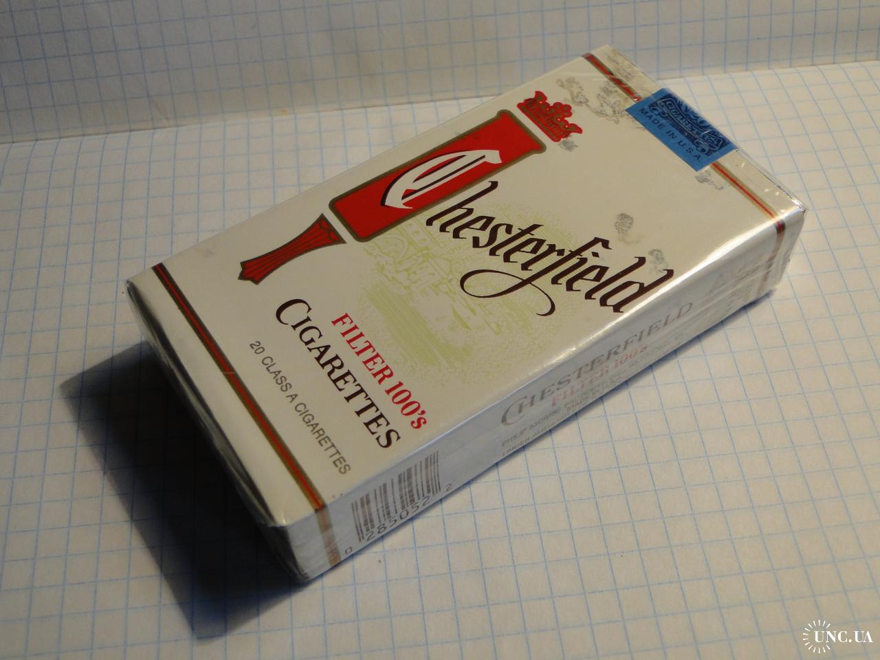 Сигареты Честерфилд 90х годов