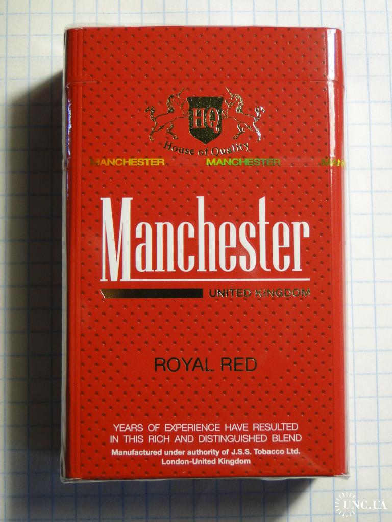 manchester reds cigarettes Сигареты Manchester Royal Red купить на