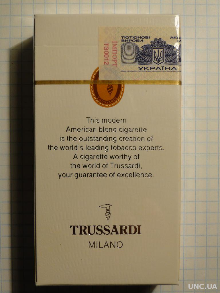 trussardi cigarettes Сигареты TRUSSARDI купить на