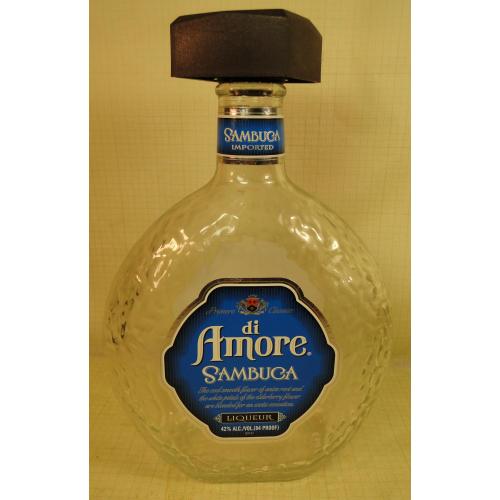 Бутылка  от самбуки. Обьем 1 литр.