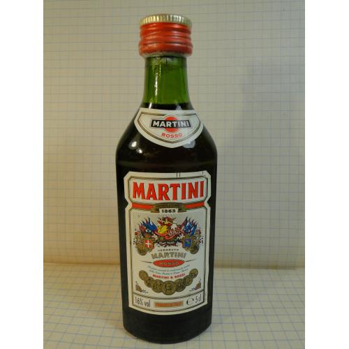 MARTINI  ROSSO  мини бутылочка 50 мл. 