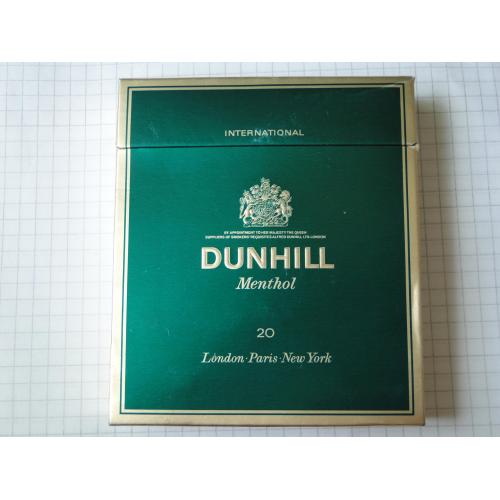 Пачка от сигарет  DUNHIL MENTHOL