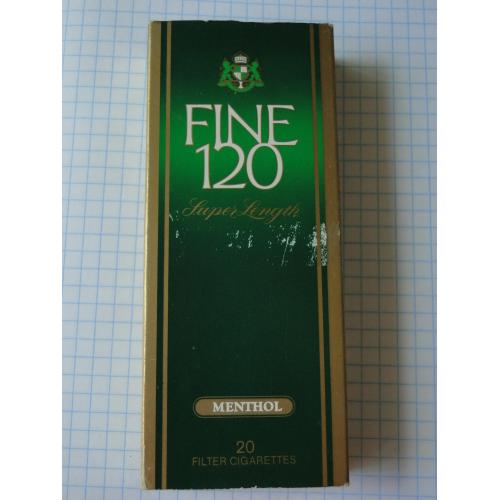 ​Пачка от сигарет FINE 120