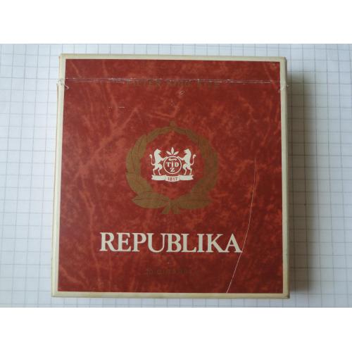 Пачка от сигарет REPUBLIKA