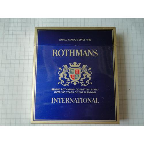 Пачка от сигарет ROTHMANS