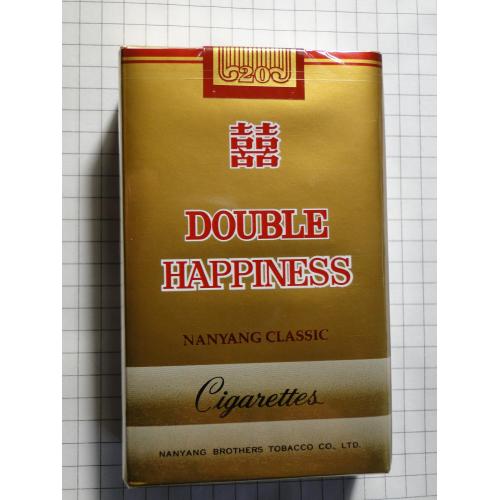 Сигареты DOUBLE HAPPINESS мягкая пачка Гонк Конг