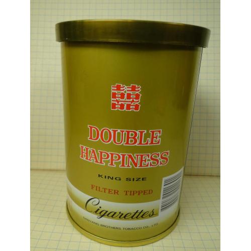 Сигареты DOUBLE HAPPINESS  жестяная банка