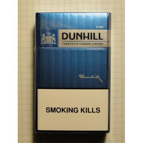 Сигареты DUNHILL 6 MG