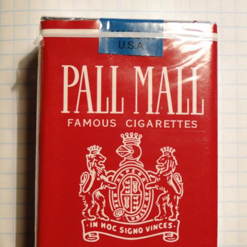 Сигареты PALL MALL USA без фильтра