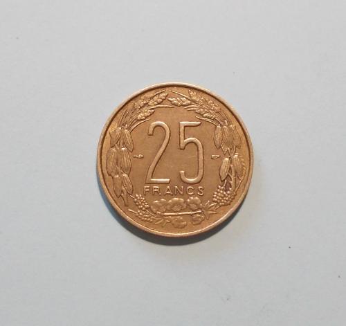  Камерун 25 франков 1958