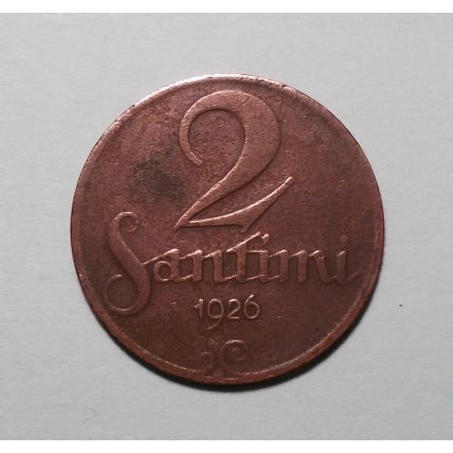 Латвия 2 сантима 1926