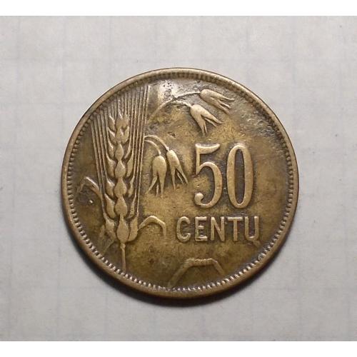 Литва 50 центу 1925 